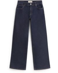 Thinking Mu - Low Rise Jeans Dark Kettan - Lyst