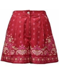 Nooki Design - Idaho Paisley Printed Shorts- Mix - Lyst