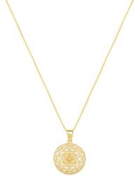 Seven Saints - Sri Yantra Supreme Manifestor Necklace, Over Sterling - Lyst