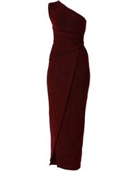 SACHA DRAKE - Valedictory Dress In Ruby - Lyst