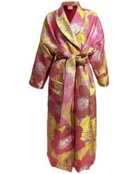 Julia Clancey - Floral Luxe Opera Dress Coat - Lyst