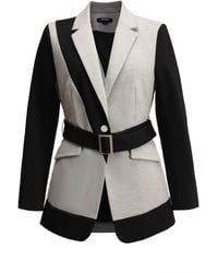 Smart and Joy - Color Block Tailor Jacket - Lyst