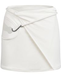 Bianca Resortwear - Bruna Wrap Mini Skirt - Lyst