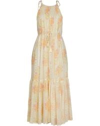 Rose & Nancy - Ellie Soft Sparkle Print Maxi Dress - Lyst