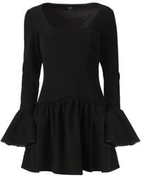 Lita Couture - Mini Dress With Ruffles - Lyst