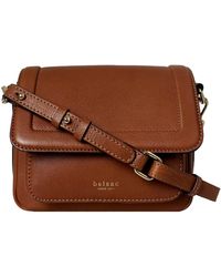 BELYSA - Olivia, Cognac Leather Crossbody - Lyst