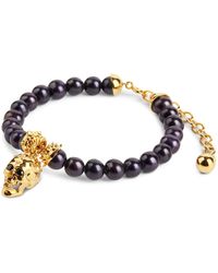 Kasun - Skull Pearl Bracelet - Lyst