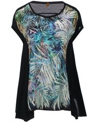 Conquista - Abstract Tropical Oasis Oversized Top - Lyst
