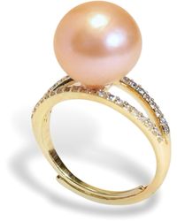 Ninemoo - Golden Glow Baroque Pearl Ring - Lyst