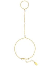 SET & STONES - Bobbi Hand Chain - Lyst