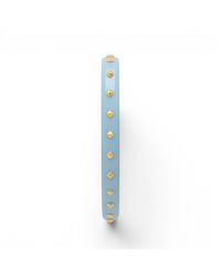 Michael Nash Jewelry - Clementine Aqua Resin Studded Bangle - Lyst