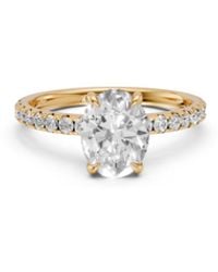 Aya Fine Jewelry - Sienna Oval Lab Grown Diamond Solitaire Engagement Ring - Lyst