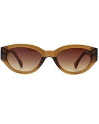 A.Kjærbede - Winnie Smoke Transparent Sunglasses - Lyst