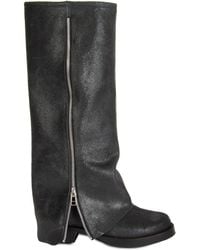 Urbnkicks - Cuff Biker Boot - Lyst
