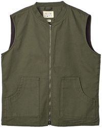 Uskees - Canvas Vest With Patch Pockets - Lyst