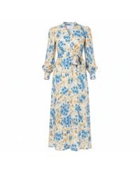 Franchetti Bond - Tomassa Pansies Occasion Dress - Lyst