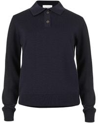 SALANIDA - Galante 100% Merino Polo Top - Lyst