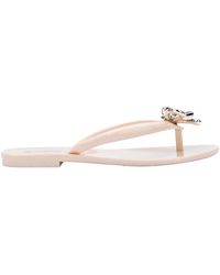 Melissa - Neutrals Harmonic Iris Flats - Lyst