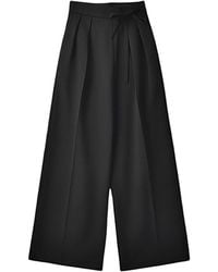 London Atelier Byproduct - Technical Culottes With Wrap Detail - Lyst