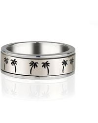 Charlotte's Web Jewellery - Oasis Palm Spinning Ring - Lyst
