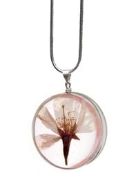 Laura Daili - Neutrals Glass Pendant - Lyst