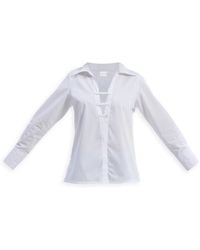 REISTOR - Crisp Details Button-Down Shirt - Lyst