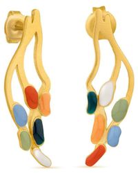 Joidart - Small Golden Earrings Deliri - Lyst