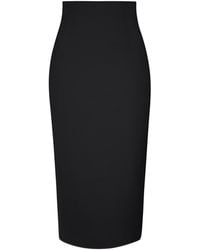 Tia Dorraine - Magnetic Power High-Waist Pencil Midi Skirt - Lyst