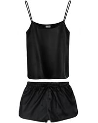 Silk Works - Mulberry Silk Cami & Shorts Pyjama Set - Lyst