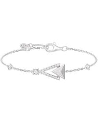 AWNL - Triangle Meteorite Sterling Bracelet - Lyst