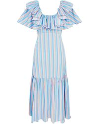 Lisa The Label - La La Lady Peggy Lipton Dress Long - Lyst