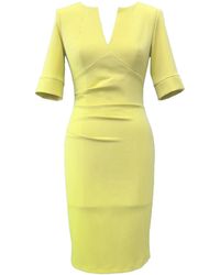 Mellaris - Anne Pale Yellow Dress - Lyst