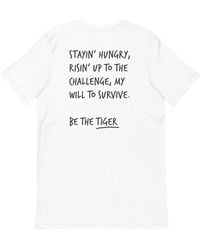 Anchor and Crew - Think Ocean Tiger Aspirations Cotton Embroidered T-Shirt - Lyst
