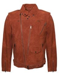 Zasta Studio - Empress Suede Leather Jacket - Lyst