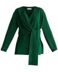 Paisie - Wrap Side Tie Knit Jumper - Lyst