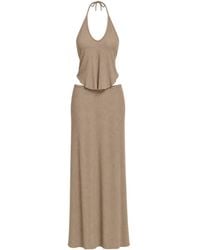 Sâb Studio - Neutrals Isla Halter Top - Lyst