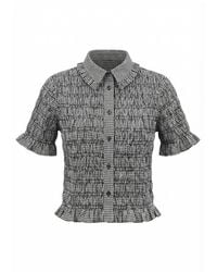 Nooki Design - Astrid Gingham Blouse - Lyst