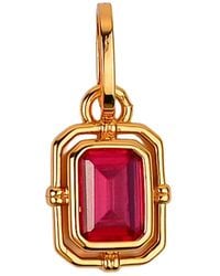 Zynnia Collective - July/Ruby Birthstone Charm - Lyst