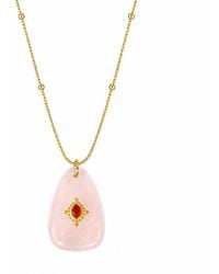 Ormiro - Elements Gemstone Talisman Necklace - Lyst