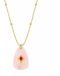 Ormiro - Elements Gemstone Talisman Necklace - Lyst