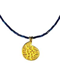 Lexi Jewelry - Golden Nautical Shell Necklace - Lyst