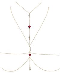 Studio Baloge - Lumina Drama Body Chain - Lyst