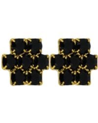 Vickisarge - The Hive Earrings - Lyst