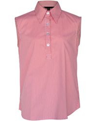 Le Réussi - Italian Cotton Sleeveless Top - Lyst