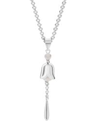 Lucy Quartermaine - Solid Sterling Lily Of The Valley Pendant - Lyst