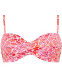 Sophia Alexia - Marble Mosaic Rio Twist Bikini Top - Lyst