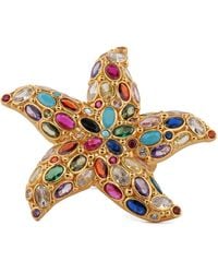 Ebru Jewelry - Ocean Goddess Starfish Adjustable Ring - Lyst