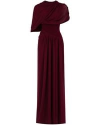 Herfetch - Neutrals Maxi Rouge Dress-Burgundy - Lyst