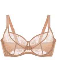 Journelle - Neutrals Romy Three Part Full Cup Bra Amande - Lyst