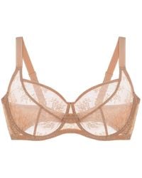 Journelle - Neutrals Romy Three Part Full Cup Bra Amande - Lyst